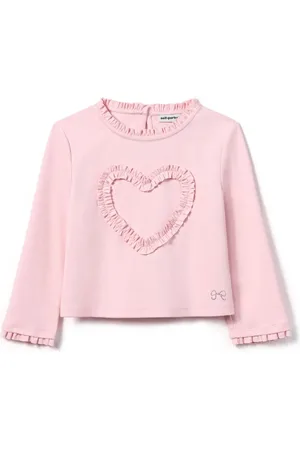Self-Portrait Ruffle heart top