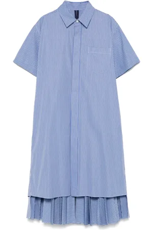 SACAI Striped mini dress