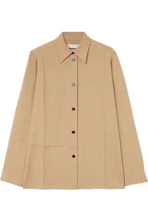 Jil Sander Wool gabardine shirt