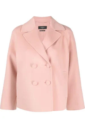 Max Mara Double-breasted virgin wool jacket