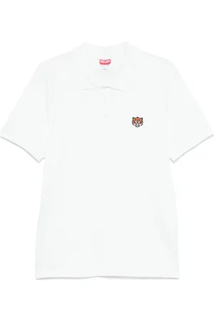 Kenzo Happy Tiger embroidered polo shirt