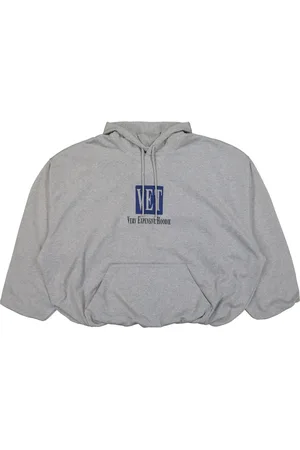 Vetements Logo-print boxy hoodie