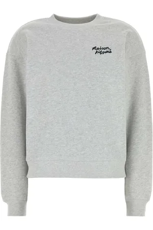 Maison Kitsuné Embroidered-logo sweatshirt