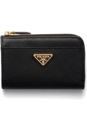 Prada Saffiano-leather keychain