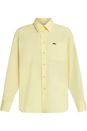Lacoste Logo-appliqu?? cotton shirt
