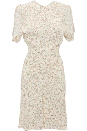 Victoria Beckham Gathered-waist mini dress