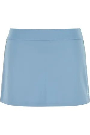 Sporty & Rich Logo-embroidered mini skirt