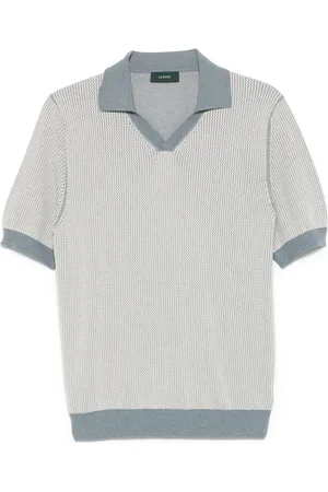 ZANONE Knitted polo shirt