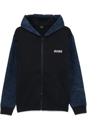 HUGO BOSS Panelled hoodie
