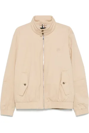 HUGO BOSS Embroidered-double B bomber jacket