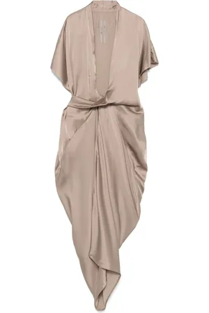 Rick Owens Wrap midi dress