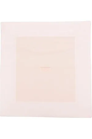 Elisabetta Franchi Logo-patch blanket