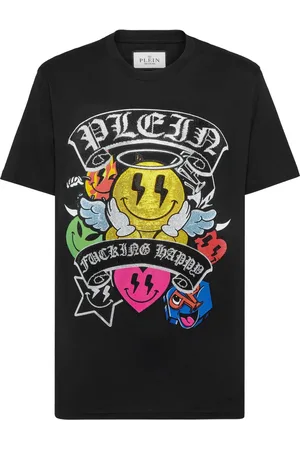 Philipp Plein Strass Smile T-shirt