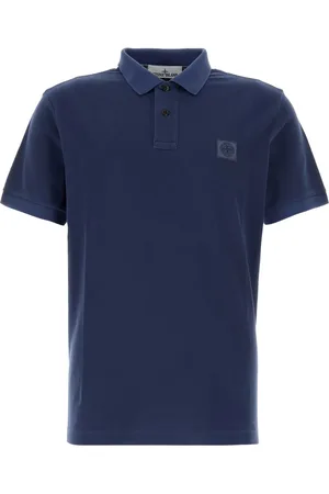 Stone Island Logo-patch polo shirt