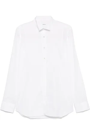 LARDINI Pintuck-detail shirt
