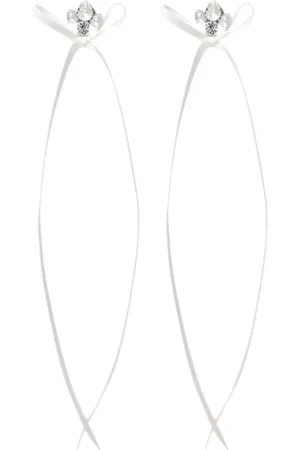 Simone Rocha Bow ribbon earrings