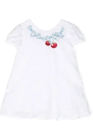 MONNALISA Broderie-anglaise casual dress