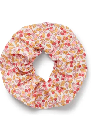 Il gufo Leaves-print scrunchie