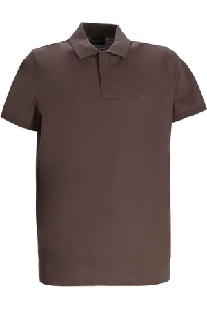 Emporio Armani Logo-patch polo shirt