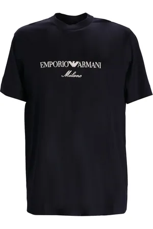 Emporio Armani Logo-print jersey T-shirt