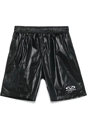 Vetements Oval-logo swim shorts