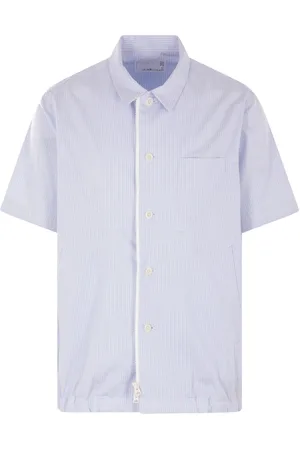 SACAI Striped poplin shirt