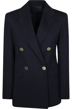 Max Mara Double-breasted jersey blazer