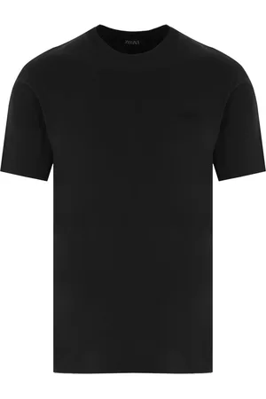 Ermenegildo Zegna Logo-embroidered cotton T-shirt