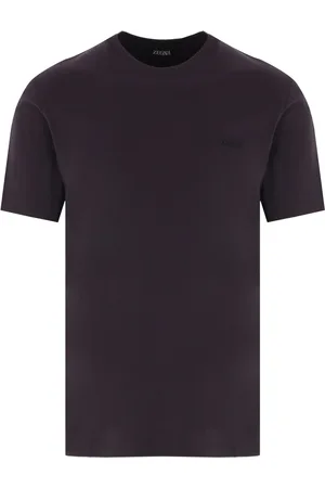 Ermenegildo Zegna Logo-embroidered cotton T-shirt