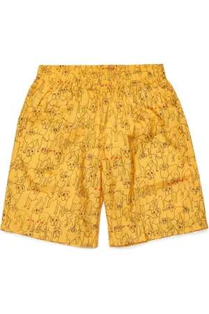 Marni Dog-print swim shorts