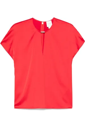 Calvin Klein Logo-plaque blouse