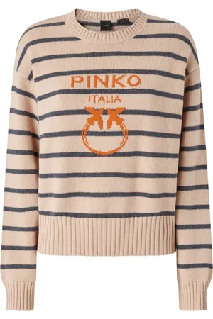 Pinko Love Birds-intarsia sweater