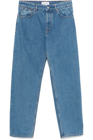 Marine Serre Moon-laser jeans