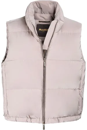 MOORER Zip-up gilet