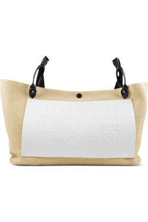 Maison Margiela Logo-patch tote bag