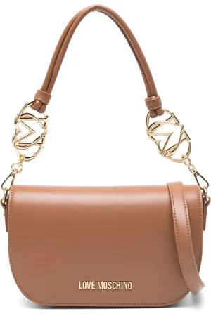 Moschino Logo-plaque tote bag