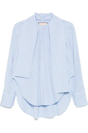 Plan C Striped cotton shirt