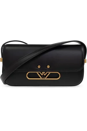 Emporio Armani Logo-plaque shoulder bag