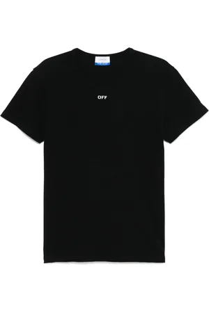 OFF-WHITE Off-stamp ribbed T-shirt