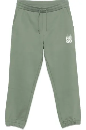 HUGO BOSS Smoke-logo track pants