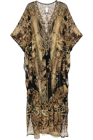 Camilla Graphic-print maxi dress
