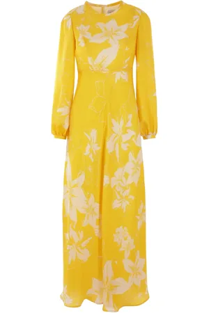 RAQUEL DINIZ Floral-print maxi dress