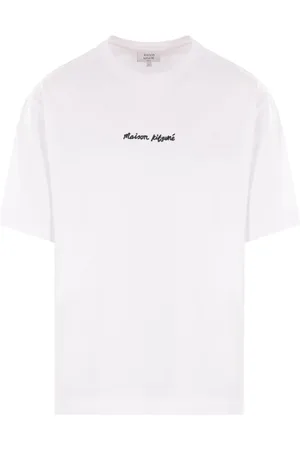 Maison Kitsuné Logo-embroidered T-shirt