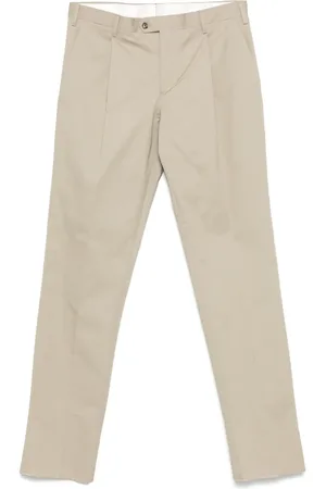LARDINI Pleat-detail trousers