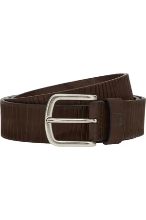 Boggi Milano Carved Nubuck Belt