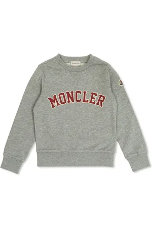 Moncler Logo-embroidered cotton sweatshirt