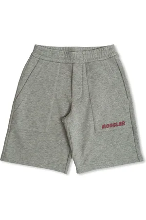 Moncler Logo-print cotton track shorts