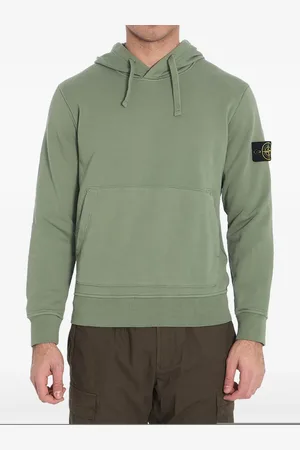Stone Island Cotton fleece hoodie