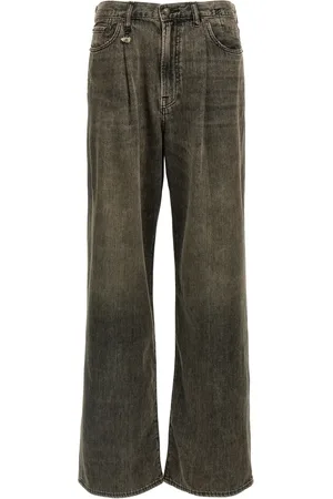 R13 Ellery wide-leg jeans
