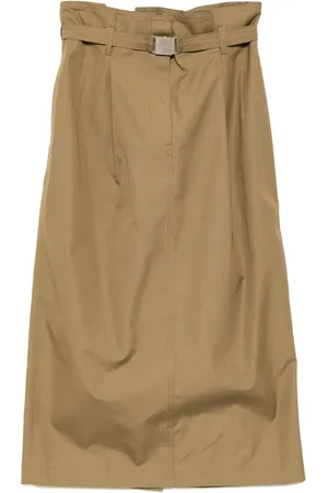 JUUN.J Buckle detailing skirt